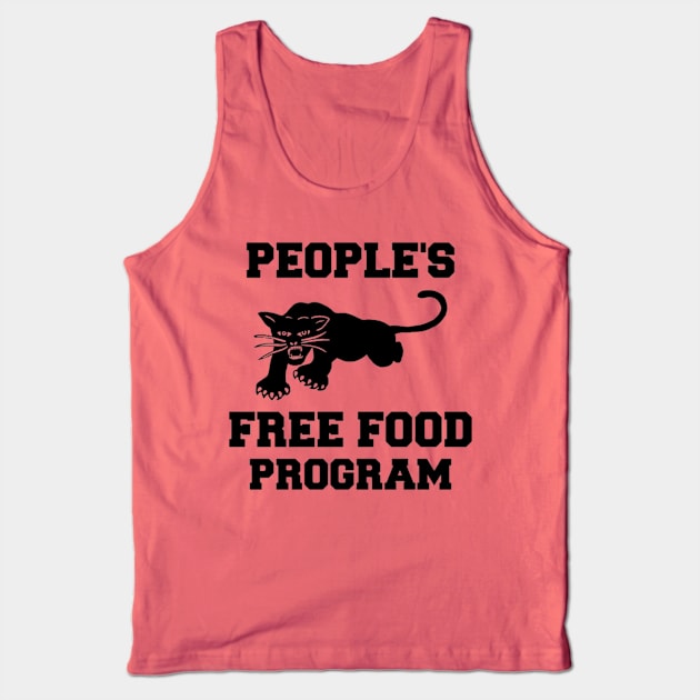 Black Panther Party, People's Free Food Program, Black History, Black Lives Matter Tank Top by UrbanLifeApparel